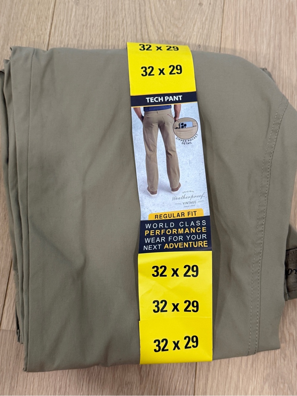 Original Weatheproof Vintage Men’s Tech Pants NWT - Picture 3 of 5